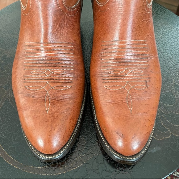 Tony Lama Vintage Western Boots men’s size 8EEE - Picture 3 of 10